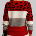 Brielle – Leopard-Print Jumper