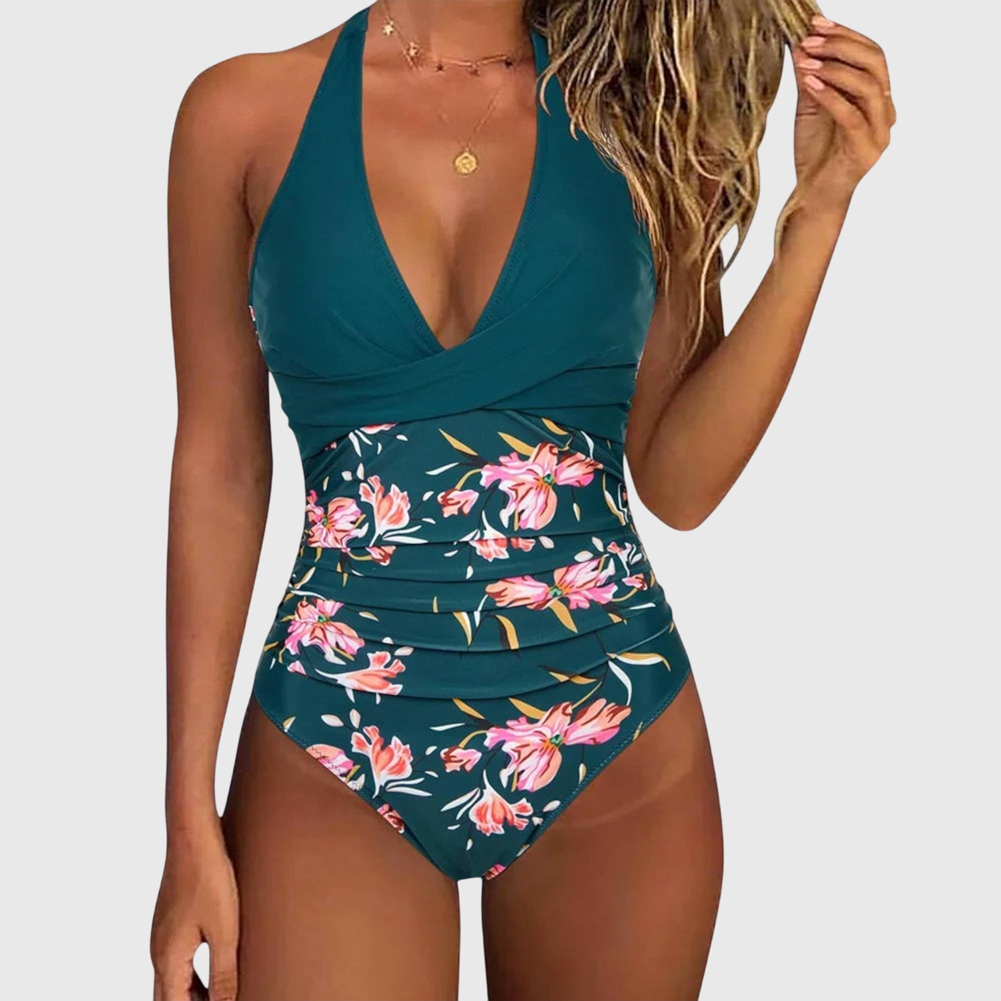 Florence | Elegant Swimsuit with Décolletage