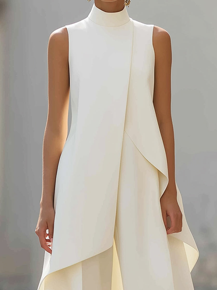 ASYMMETRICAL TWO-PIECE SET FOR WOMEN