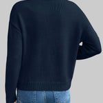 Carissa – Lace-Collar Knitted Jumper