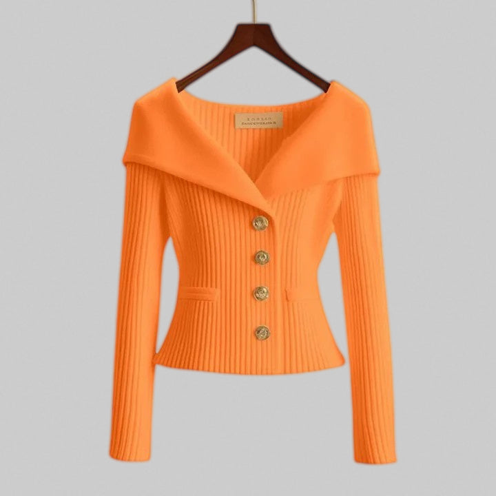 Cassidy – Elegant Knitted Jacket