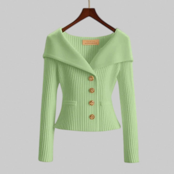 Cassidy – Elegant Knitted Jacket