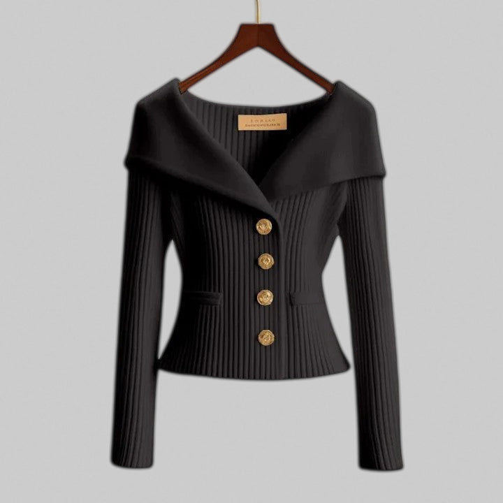 Cassidy – Elegant Knitted Jacket