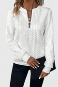 Zoey | Soft Zip Knit Jumper