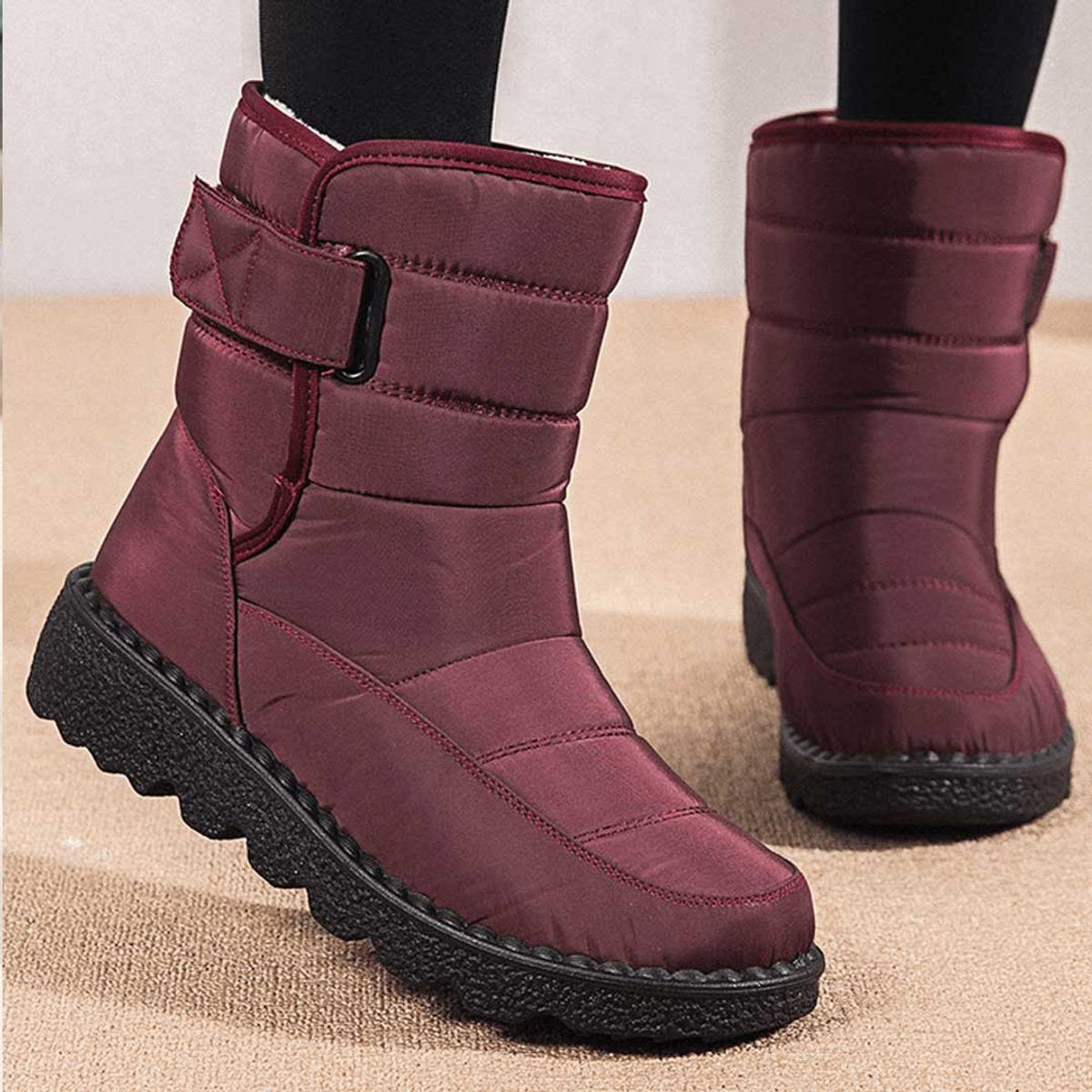 Marie | Women's Insulated Waterproof Non-Slip Knee-High Boots Thermal Boots