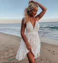 Ladies' Floral A-Line Mini Dress