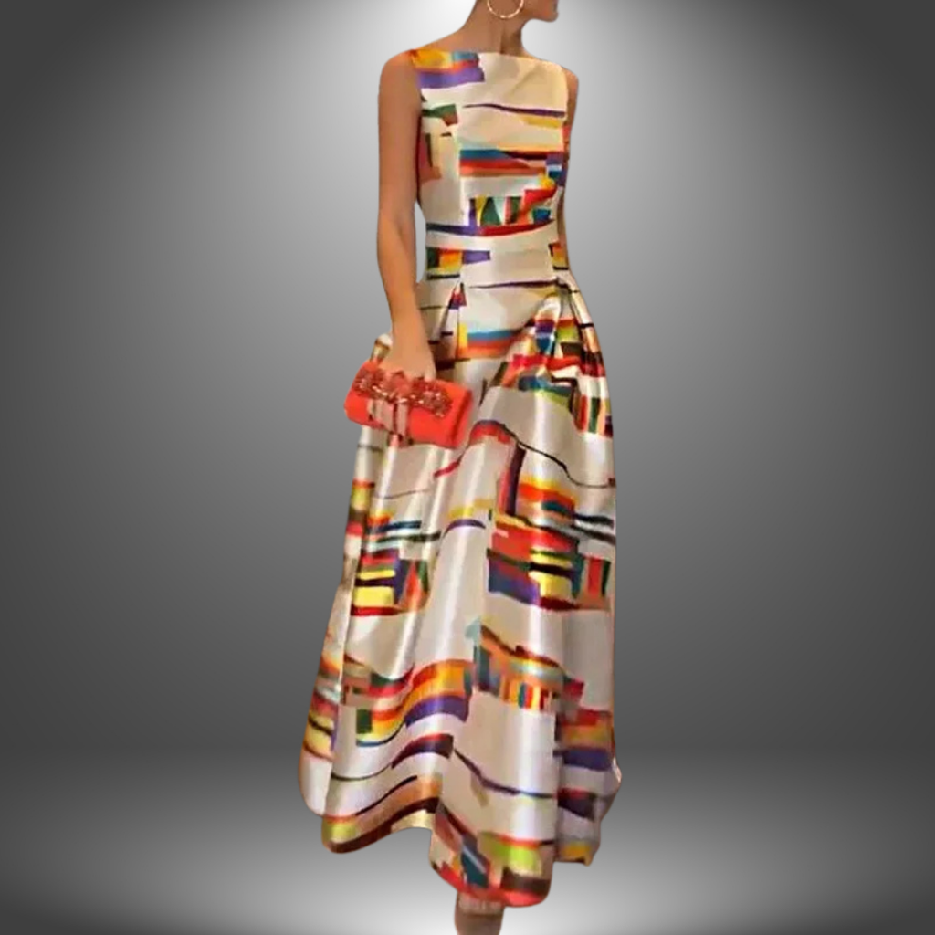 Ladies' Sleeveless A-Line Maxi Dress