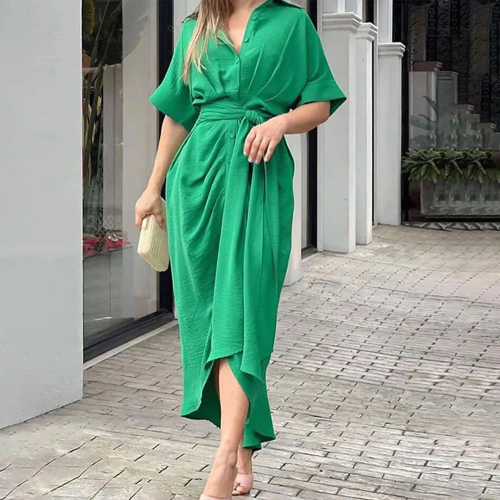 Women’s Midi Shirt Dress