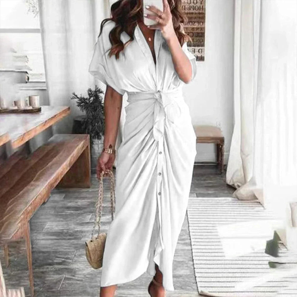 Women’s Midi Shirt Dress