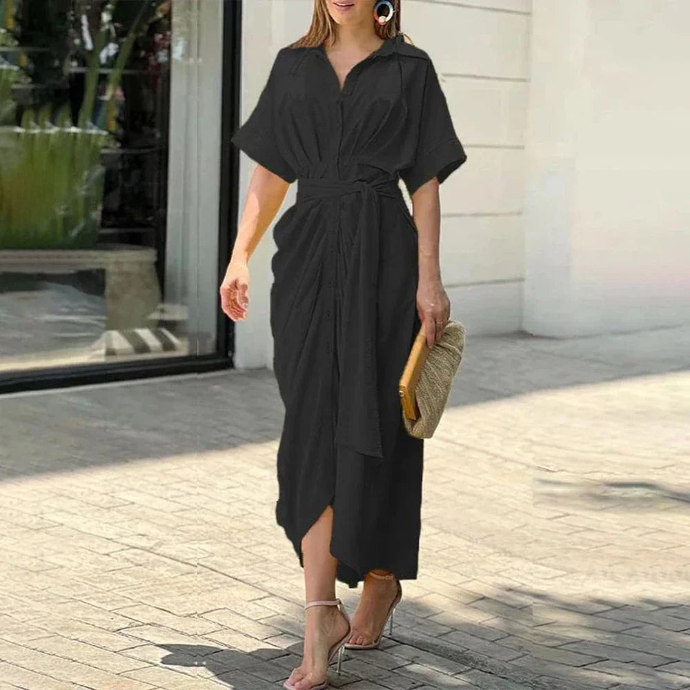 Women’s Midi Shirt Dress