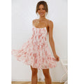 Ladies' Spaghetti Strap A-Line Mini Dress