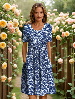 Blue Floral Pattern