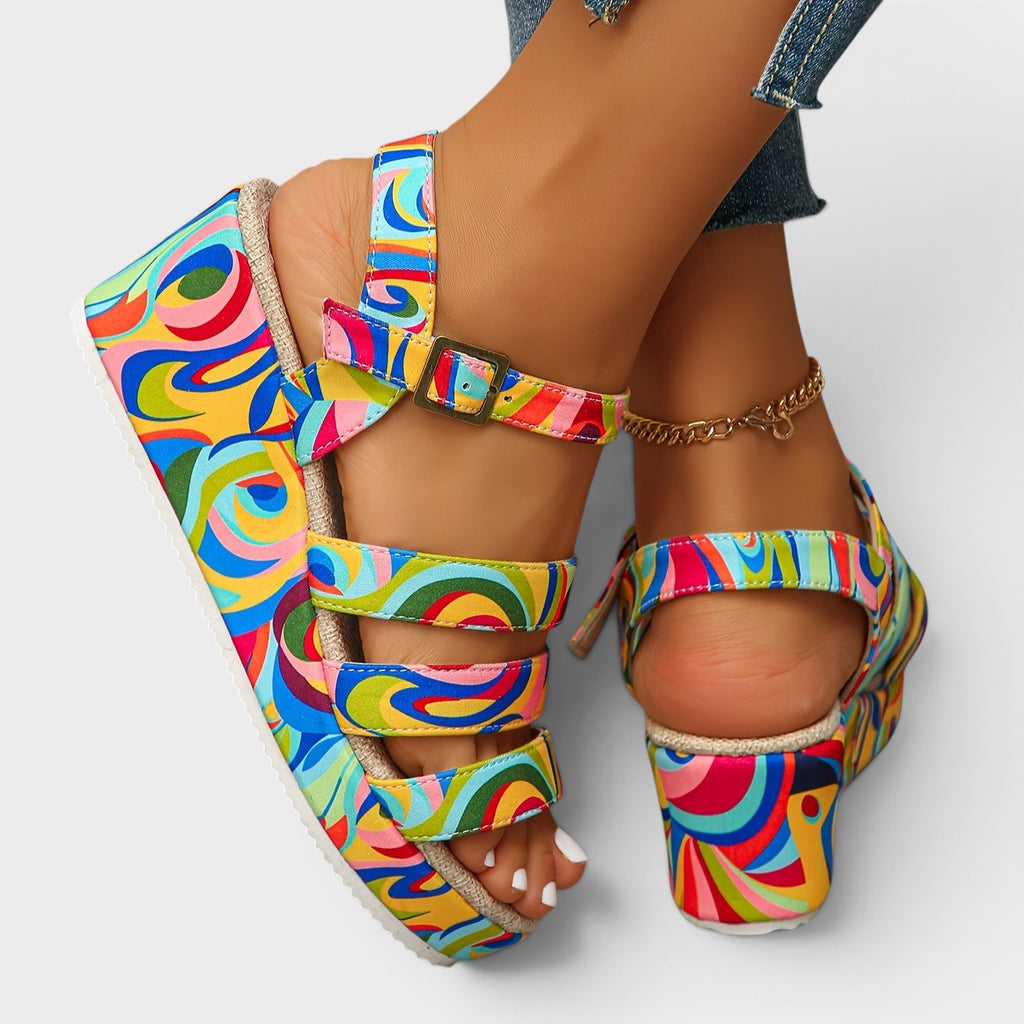 Nerea™ | Elegant Platform Sandals