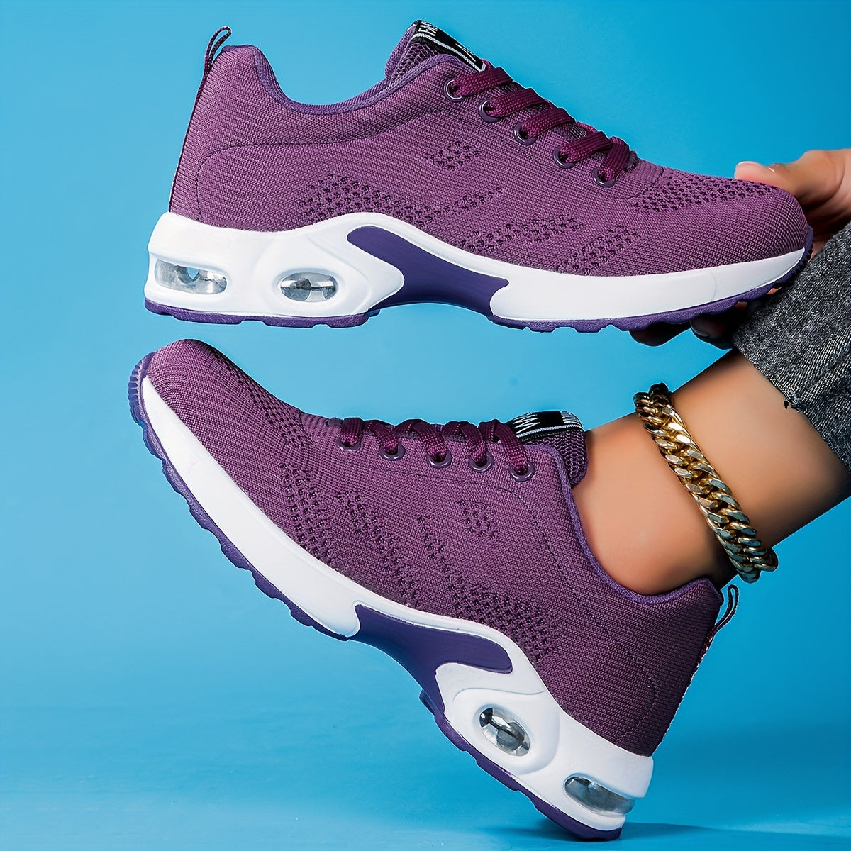 Breathable, cushioned, non-slip sneakers