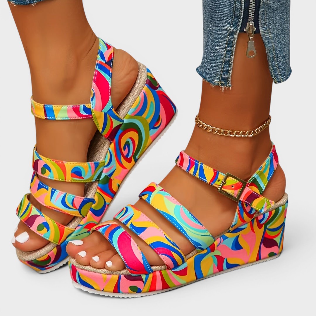 Nerea™ | Elegant Platform Sandals