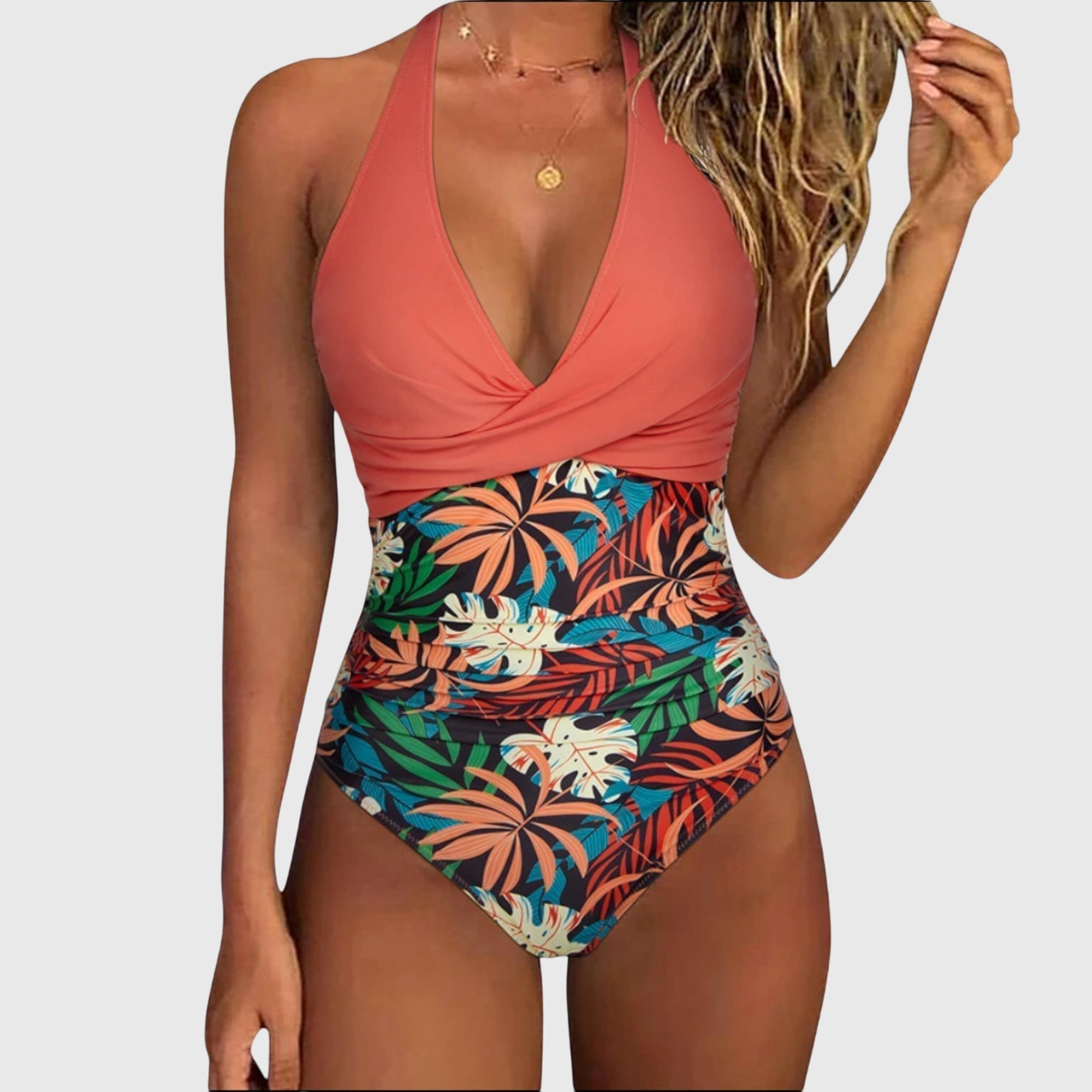 Florence | Elegant Swimsuit with Décolletage