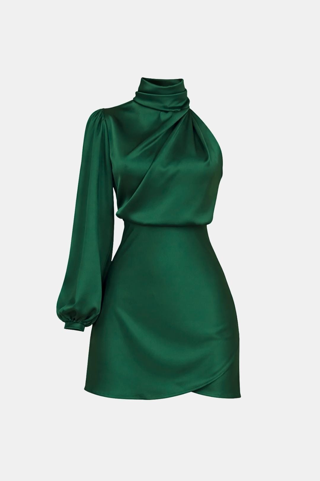Ladies One-Shoulder Cocktail Mini Dress