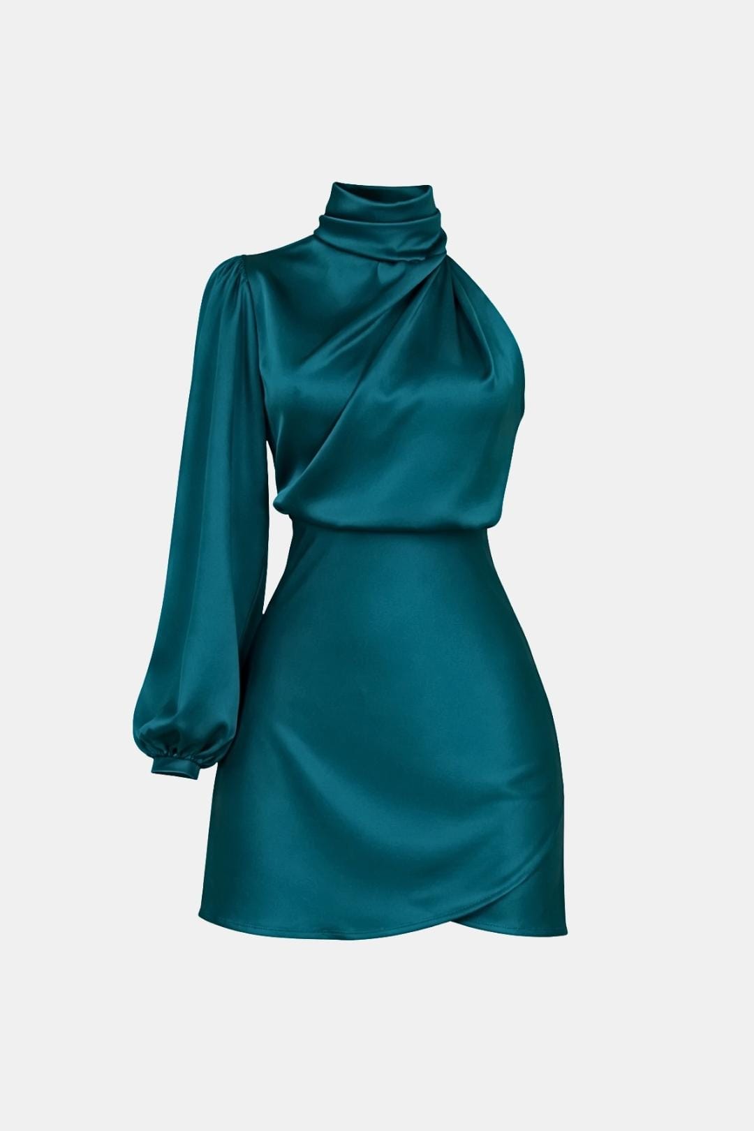 Ladies One-Shoulder Cocktail Mini Dress