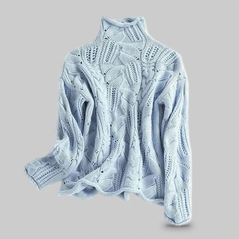 Elena – Cosy High-Neck Jumper