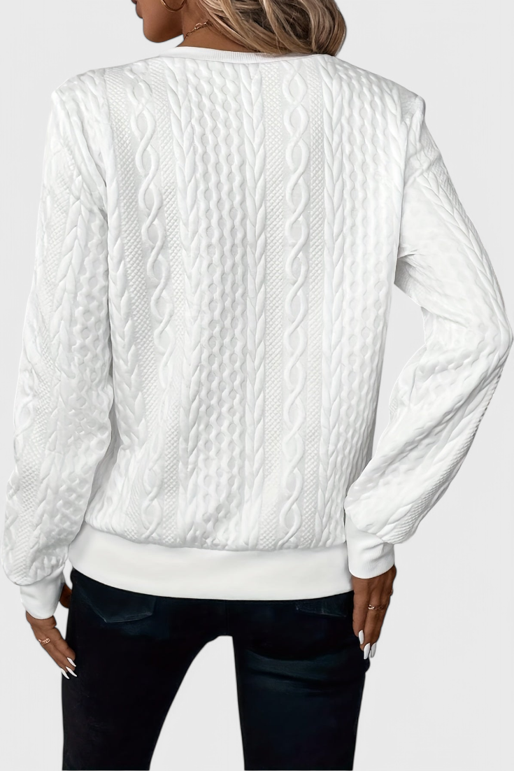 Zoey | Soft Zip Knit Jumper