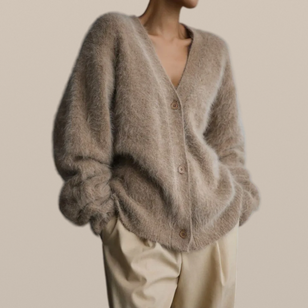 Fiadh – Cashmere Knit Cardigan