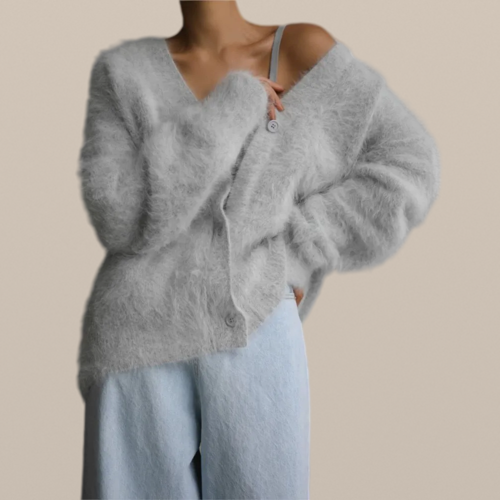 Fiadh – Cashmere Knit Cardigan