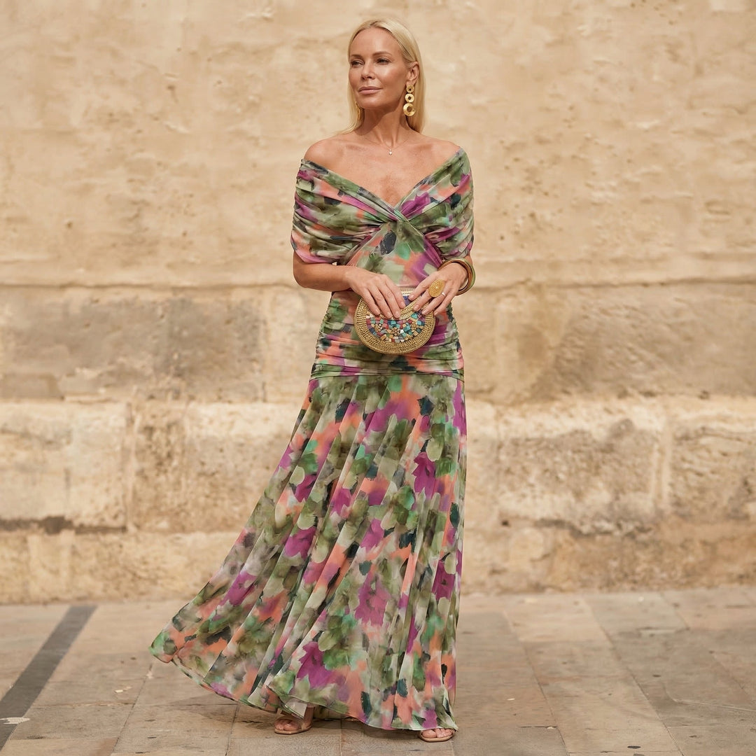 Kelsey | Elegant Colourful Dress