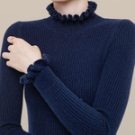 Hollie – Classic Cashmere Roll-Neck Jumper