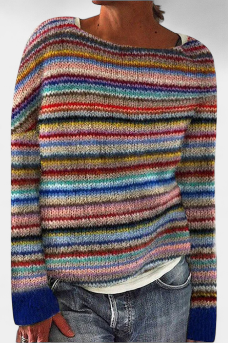 Jolessa Nordic Pattern Knit Jumper