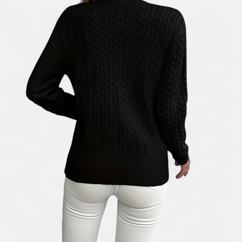 Elodie | Loose Fit Round Neck Sweater For Women