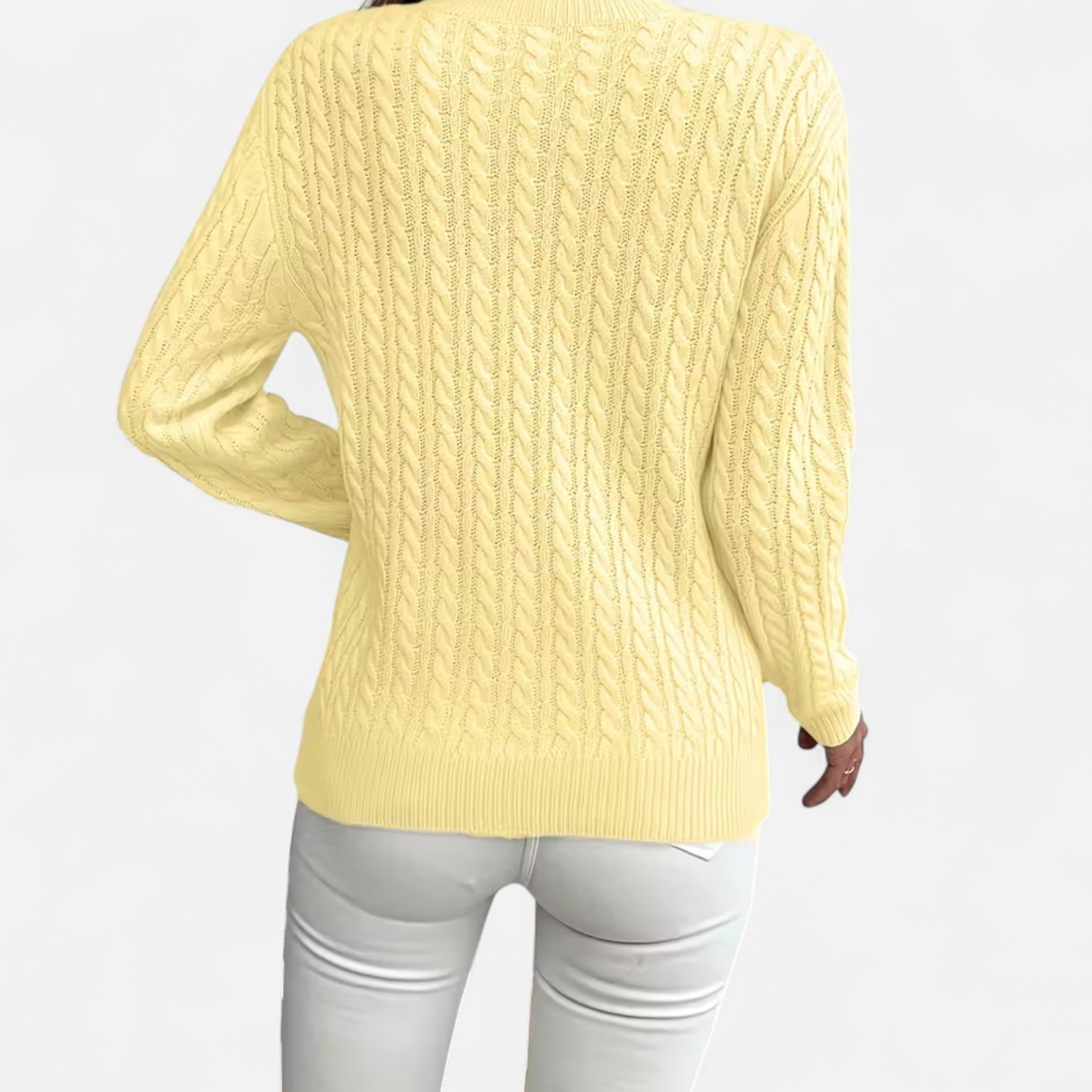 Elodie | Loose Fit Round Neck Sweater For Women