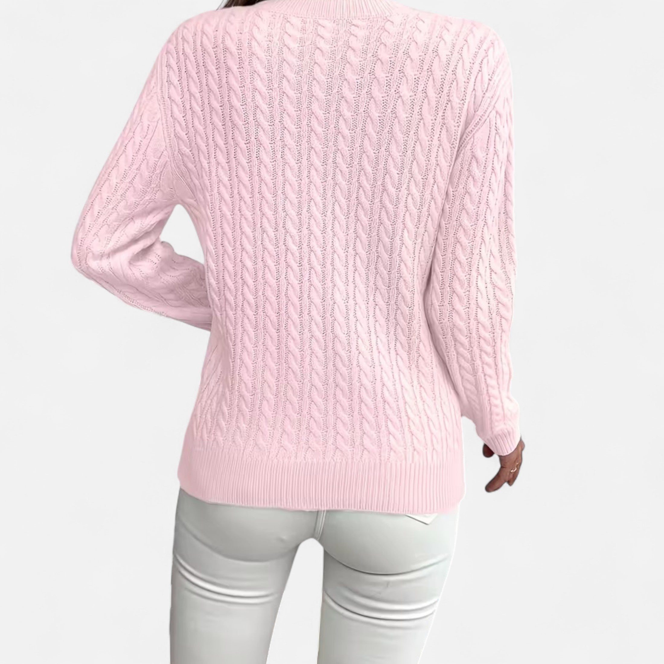 Elodie | Loose Fit Round Neck Sweater For Women
