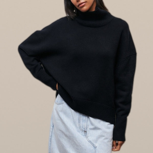 Iona – Cosy Roll-Neck Jumper