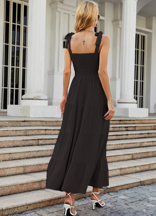 Ladies' Sleeveless A-Line Maxi Dress
