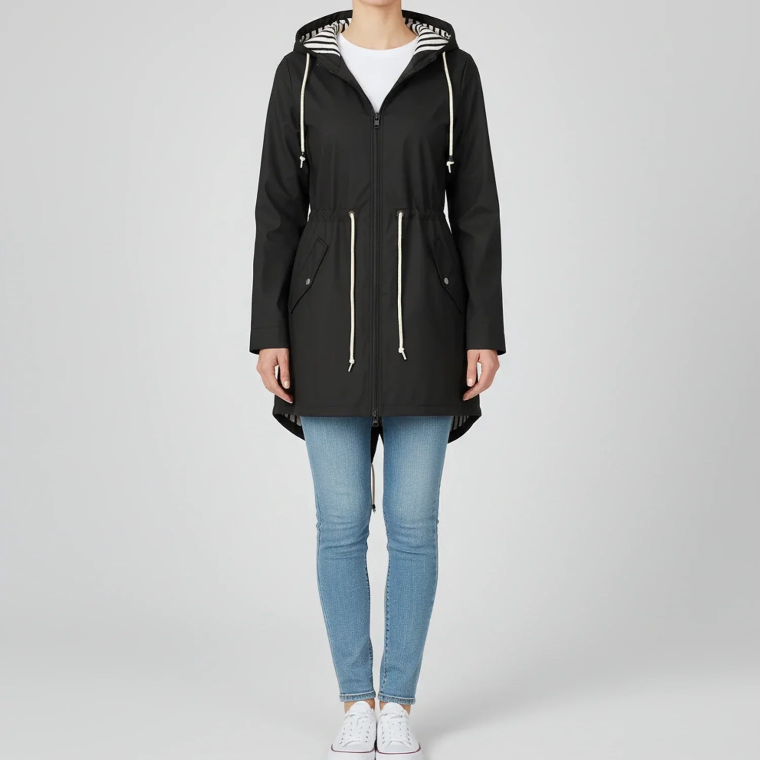 Ladies' Hooded Anorak Jacket