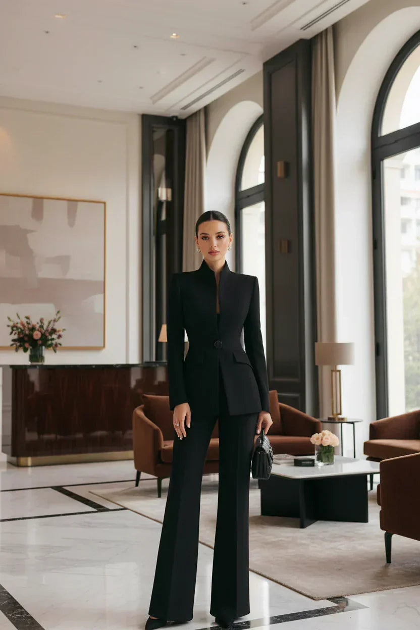 CHIC TWO-PIECE SUIT SET FOR WOMEN