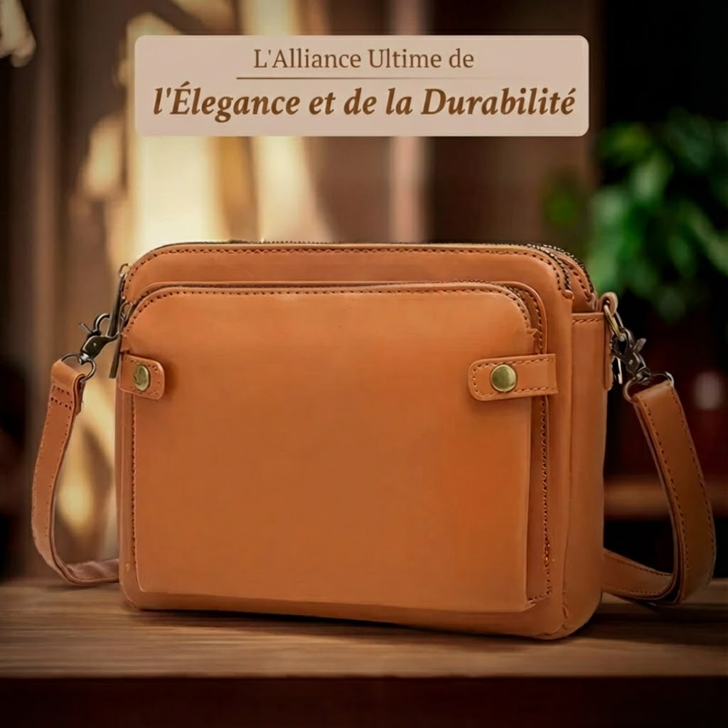 Kimberly™ | Classic Leather Bag