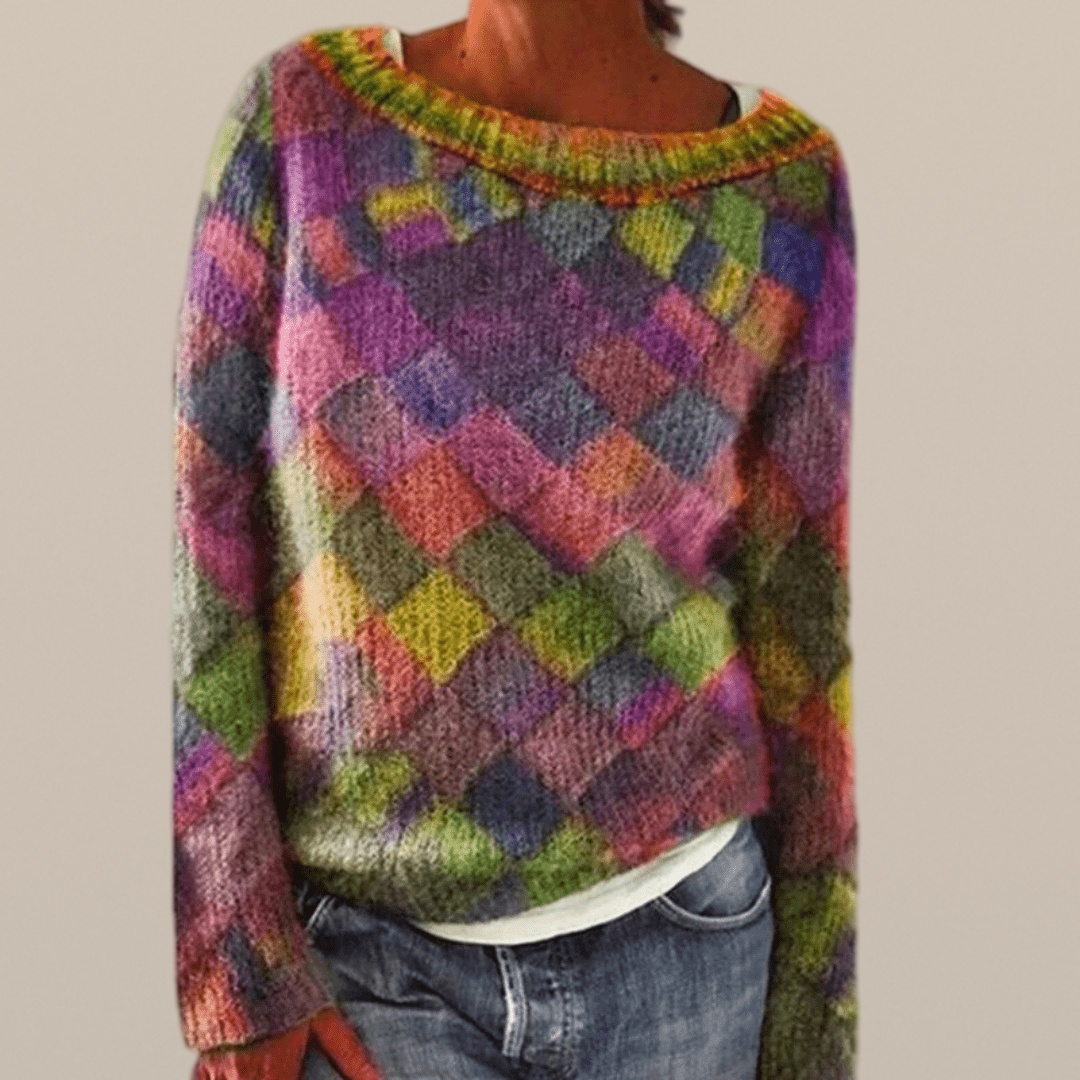 Mairi – Crew-Neck Knit Jumper