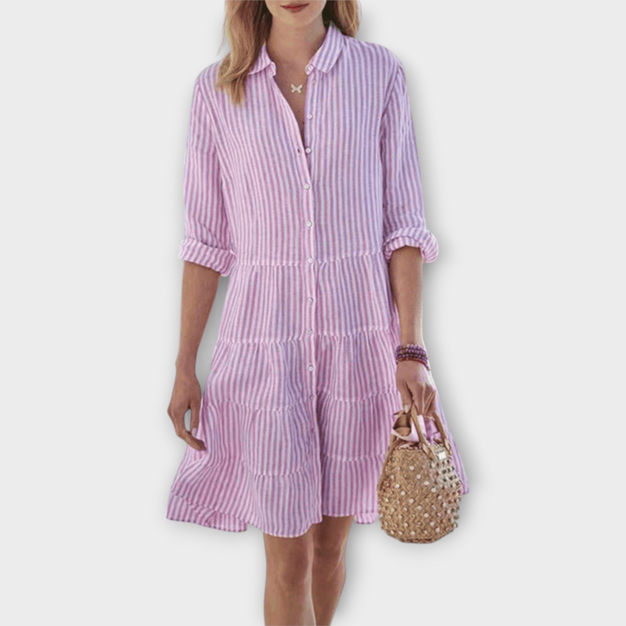 Nadie - Airy Striped Dress