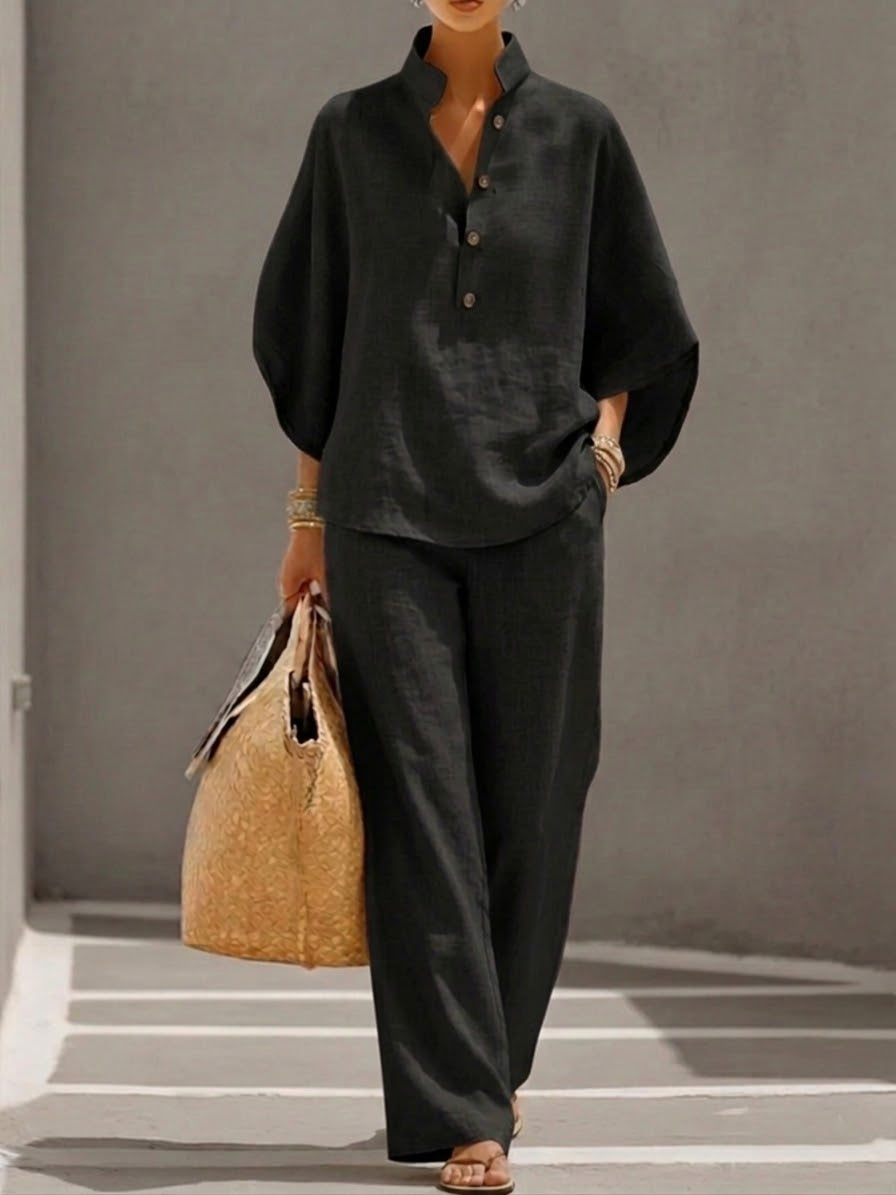 TWEEDLIG LINEN SET FOR WOMEN
