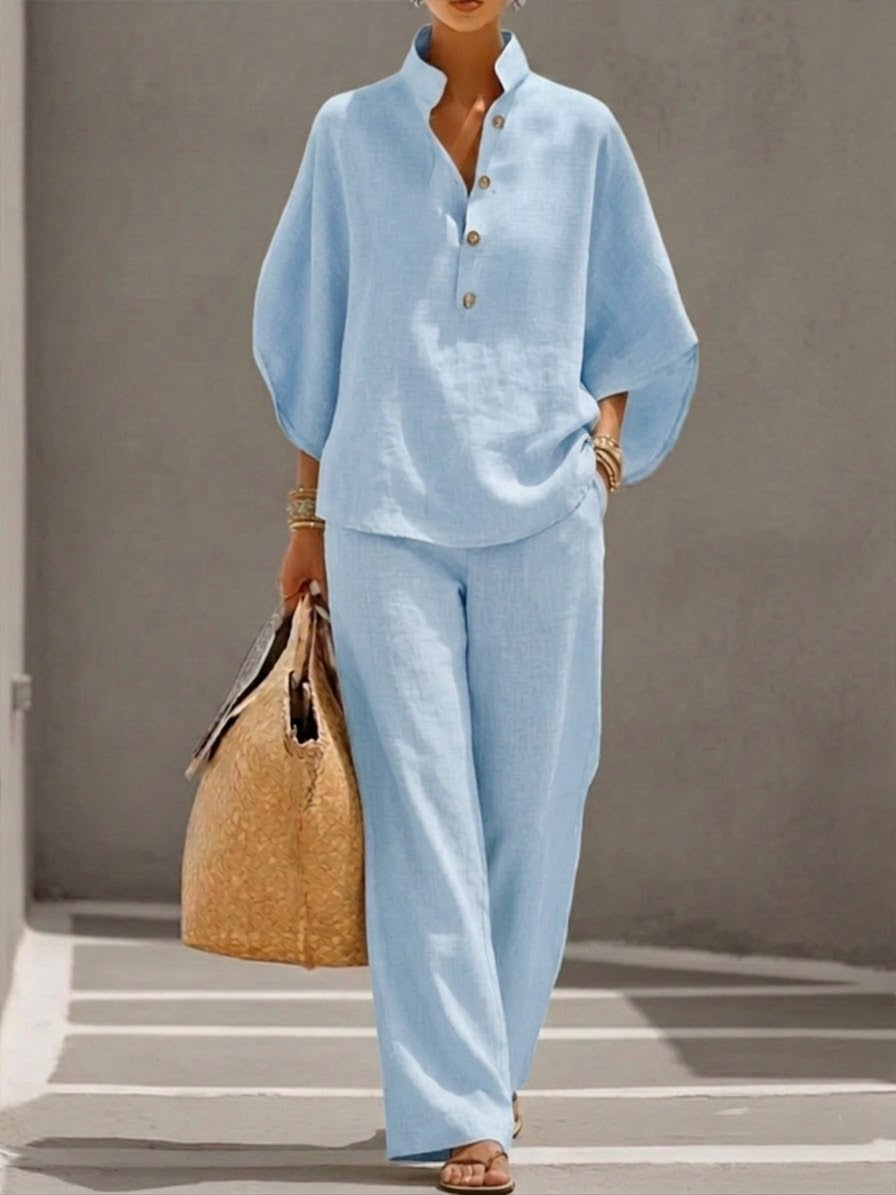 TWEEDLIG LINEN SET FOR WOMEN