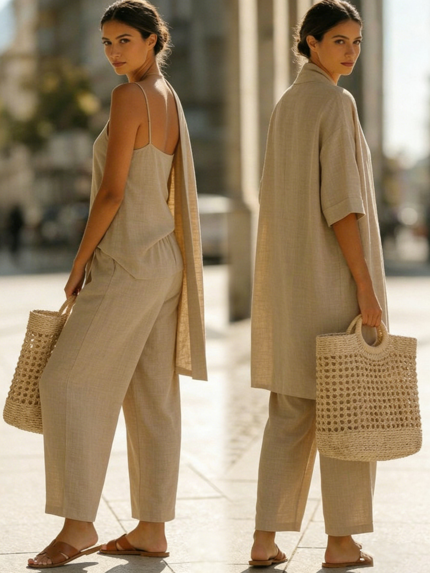 THREE-PIECE ENSEMBLE FOR WOMEN