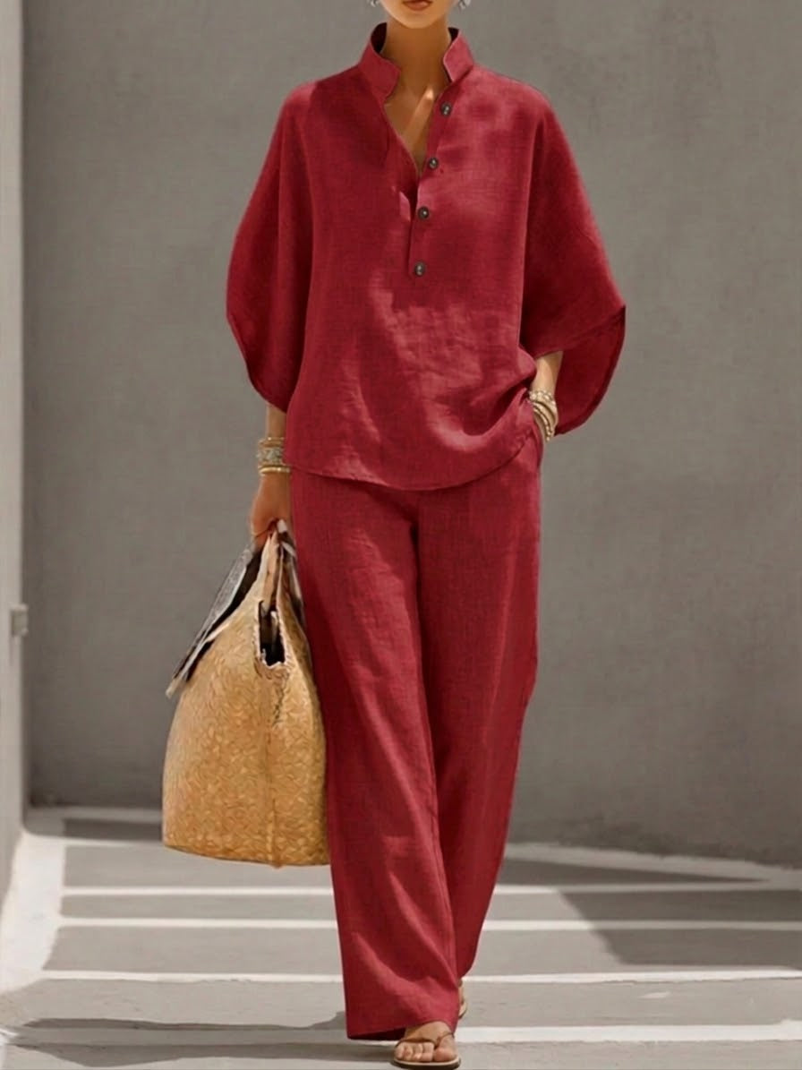 TWEEDLIG LINEN SET FOR WOMEN
