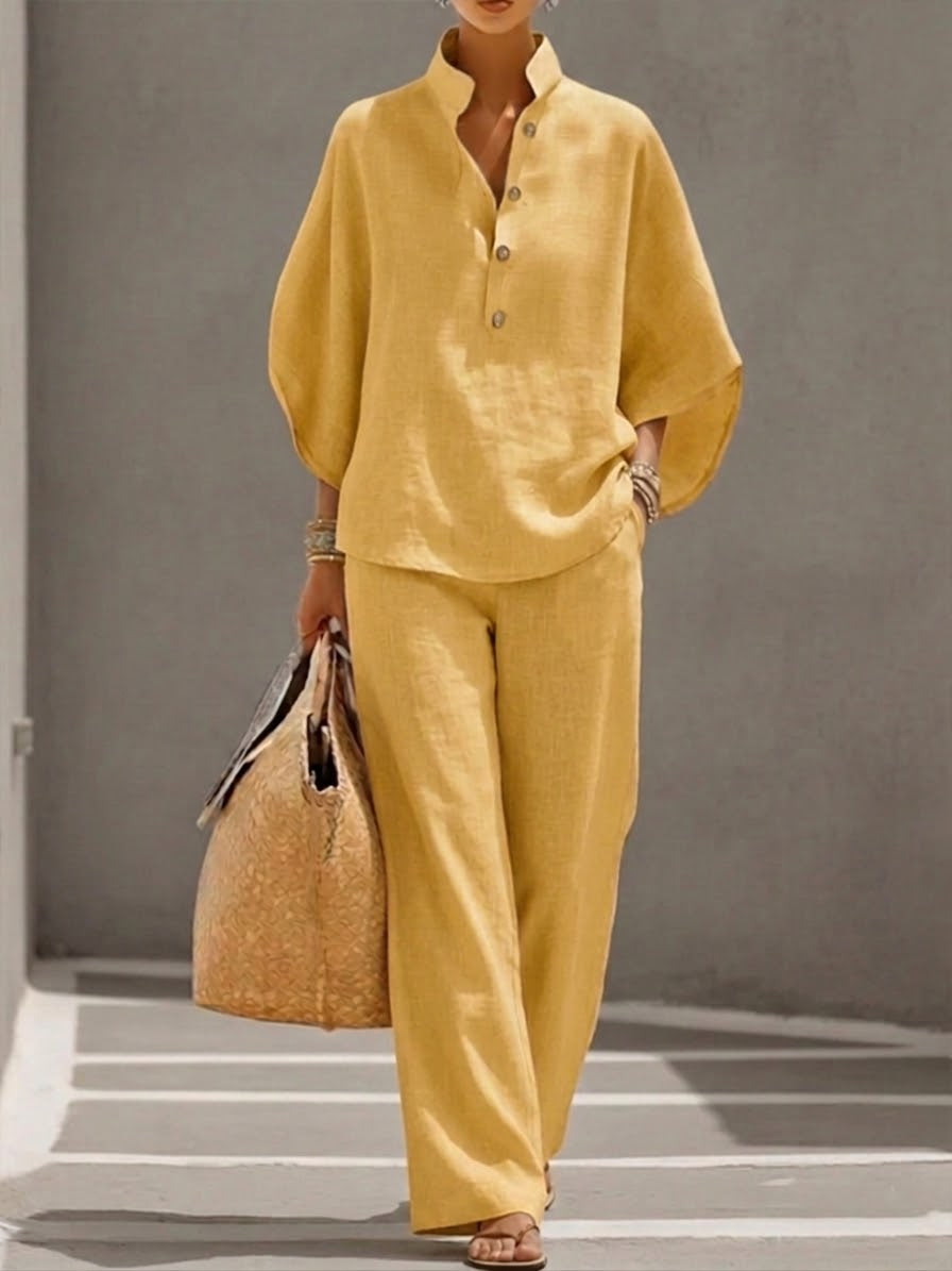 TWEEDLIG LINEN SET FOR WOMEN