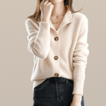 Orlaith – Cashmere Button Cardigan