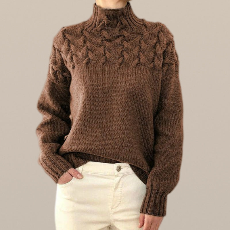 Saoirse – Warm Roll-Neck Jumper