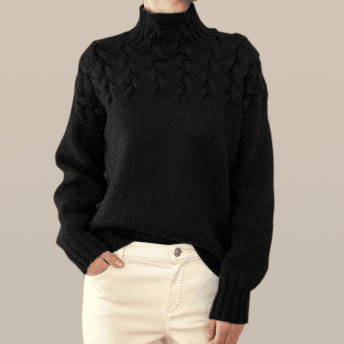 Saoirse – Warm Roll-Neck Jumper