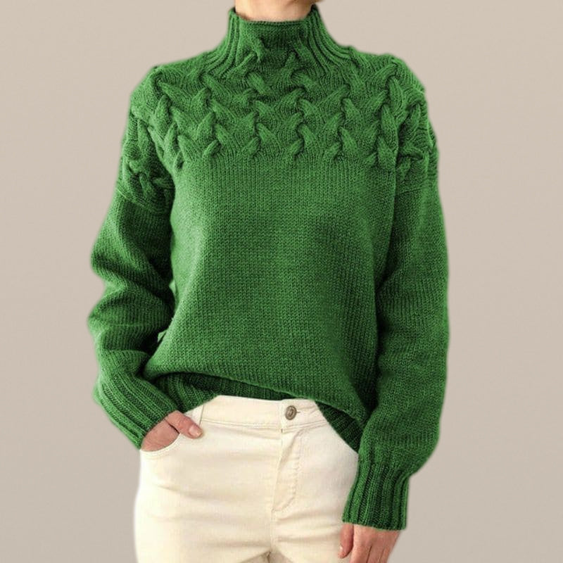 Saoirse – Warm Roll-Neck Jumper