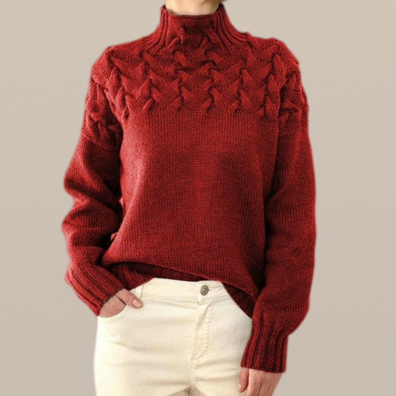 Saoirse – Warm Roll-Neck Jumper