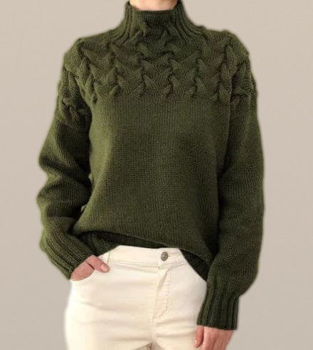 Saoirse – Warm Roll-Neck Jumper